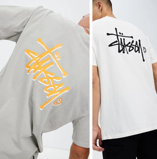 Australian Stussy Pigment Shadow Graffiti T-Shirt