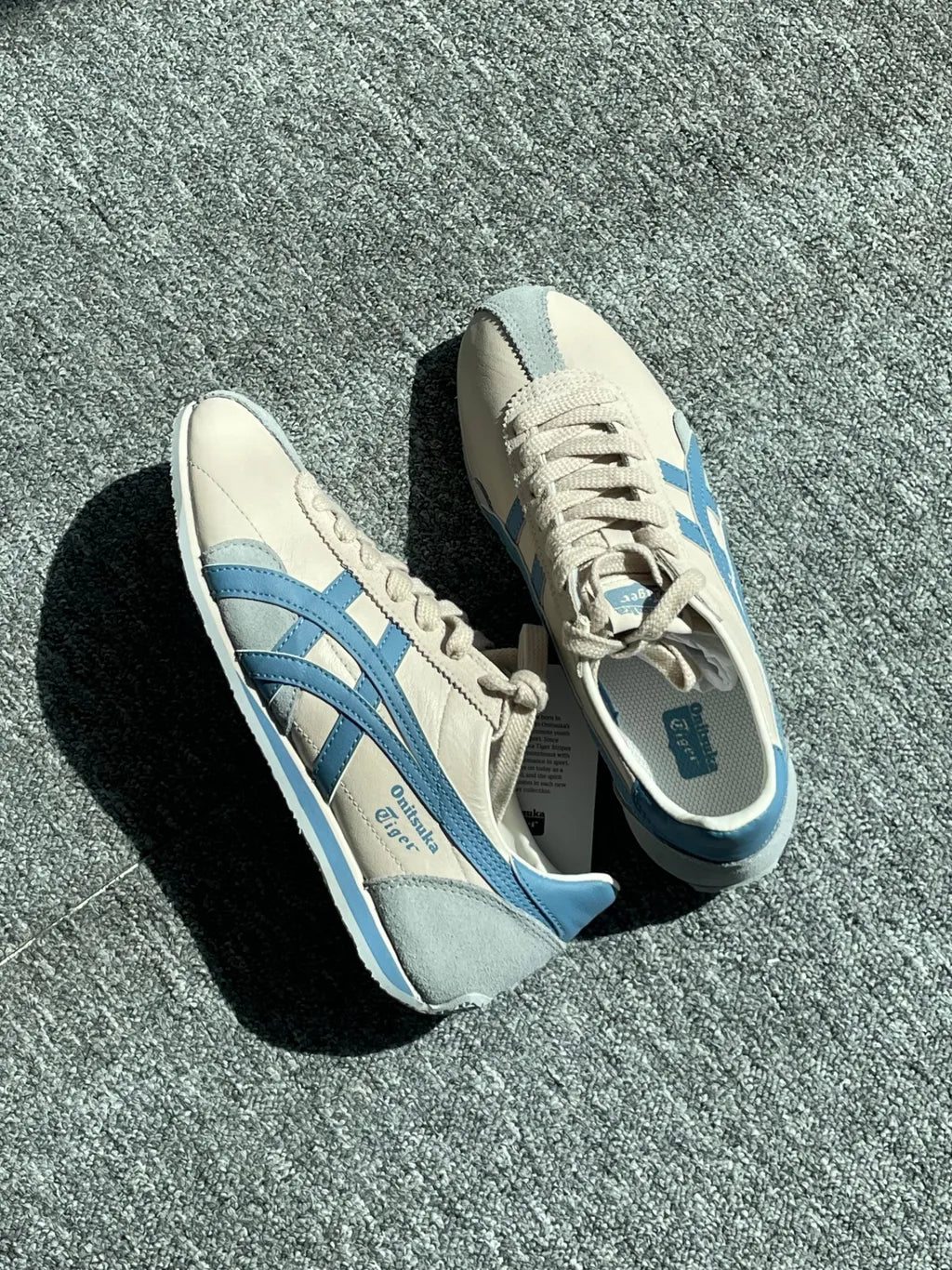 Onitsuka Tiger Runspark Cream Light Blue Unisex 1183B480-250