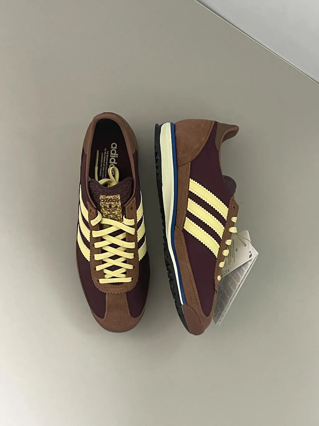 Adidas SL 72 OG Maroon Almost Yellow IE3425