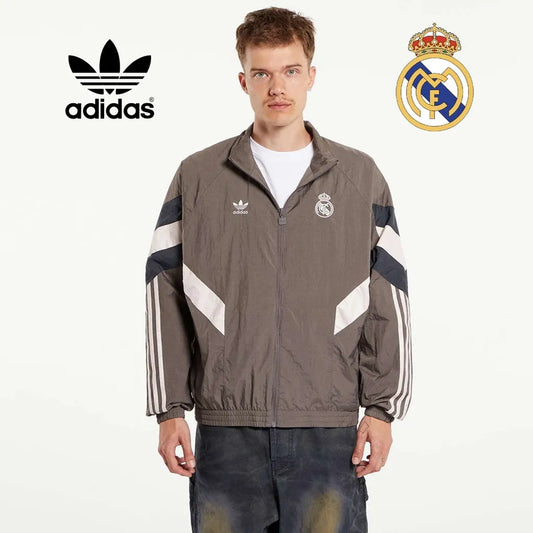 Adidas Real Madrid 24/25 Lifestyler Anthem Track Top Windbreaker Jacket JI9479 KR SIZE