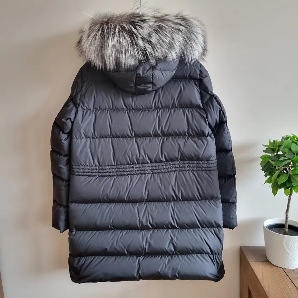 [24/25FW All-Inclusive Price] Moncler Aphroti Long Down Jacket with Lamb Fur (2 Colors)