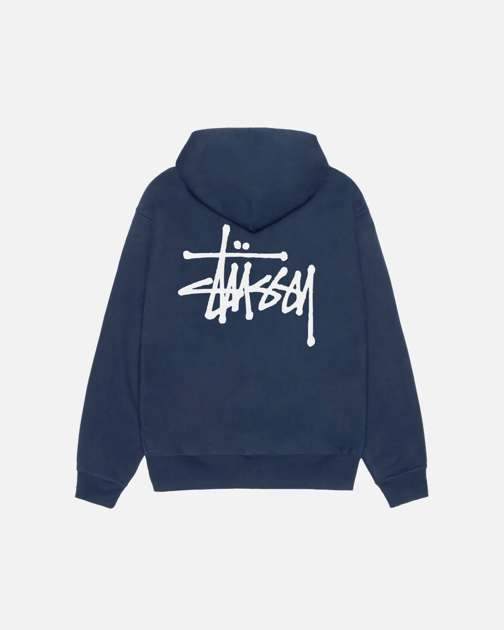 Stussy basic logo hood zip-up unisex