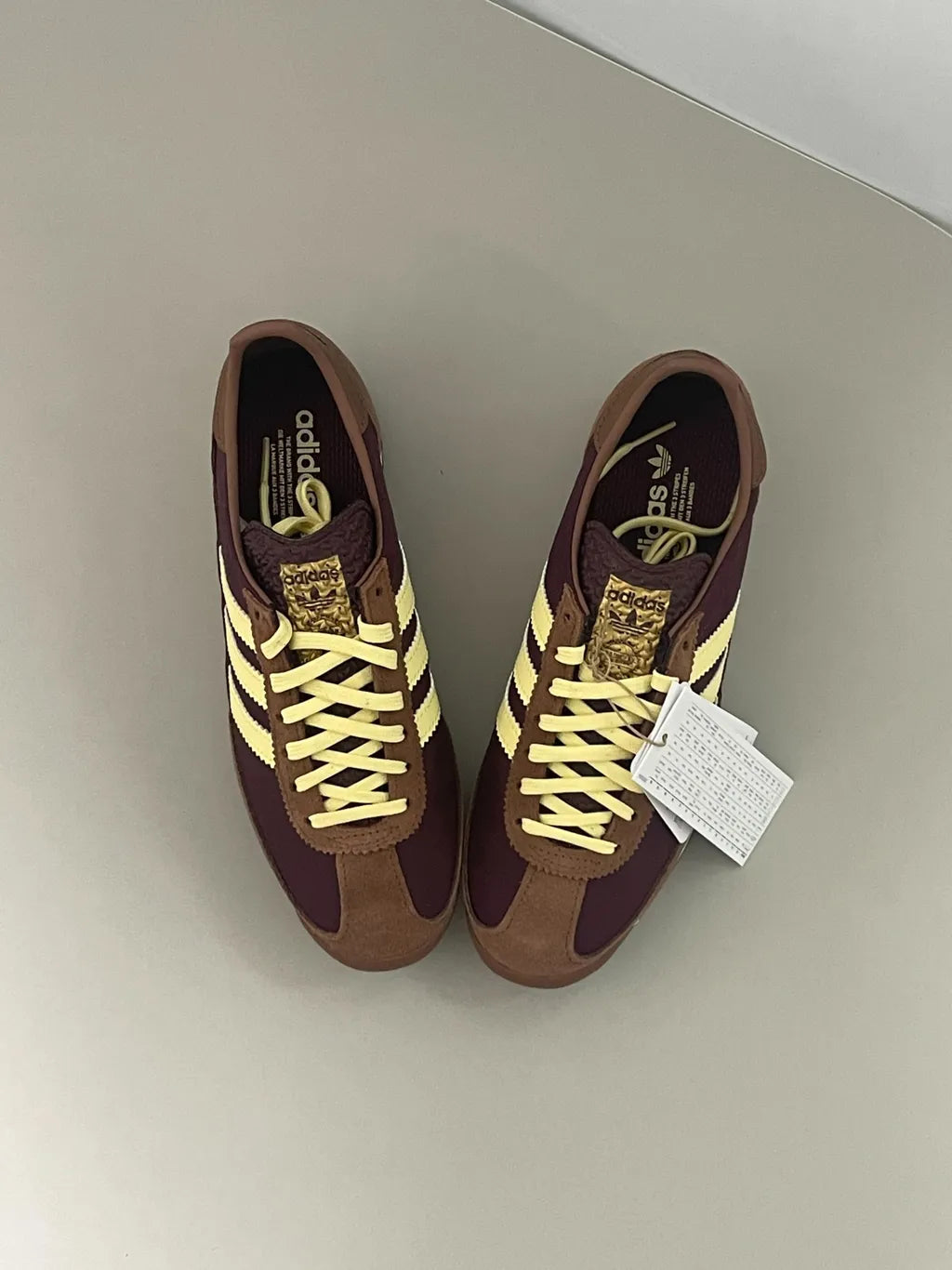 Adidas SL 72 OG Maroon Almost Yellow IE3425