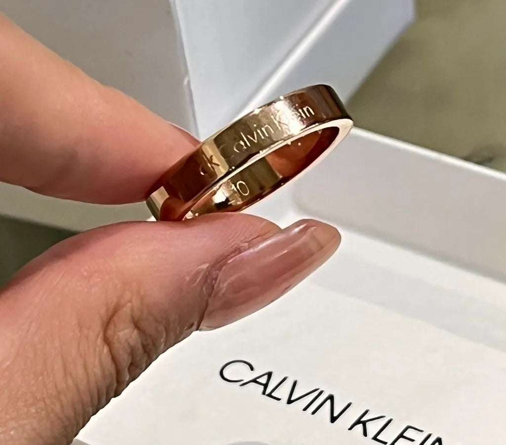 CK Calvin Klein ring  / Recommended for those who are sincere in love