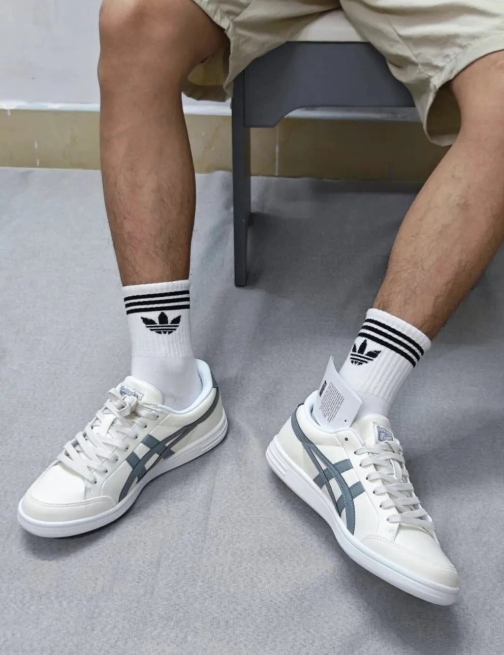 Onitsuka Tiger Advanti Cream White Gray 1183A506-102