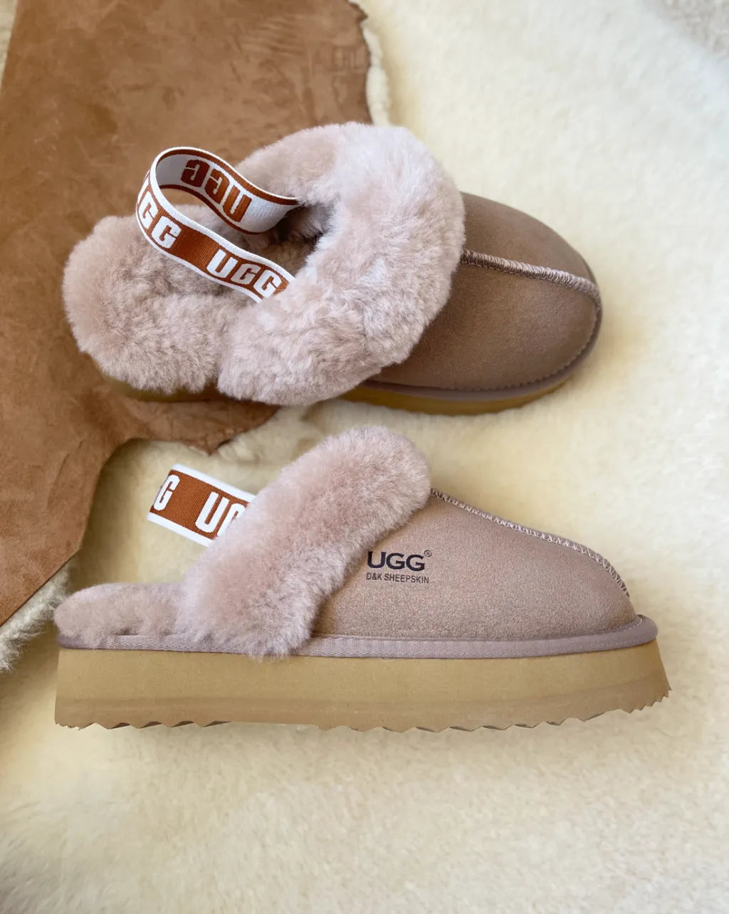 2024 Australia DK Funket Elastic Slippers UGG Slippers