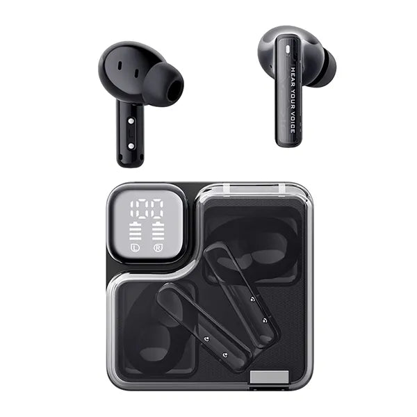 QCY Melobuds Neo T31 Square Design LED Display Wireless Bluetooth Earphones Waterproof for Sports