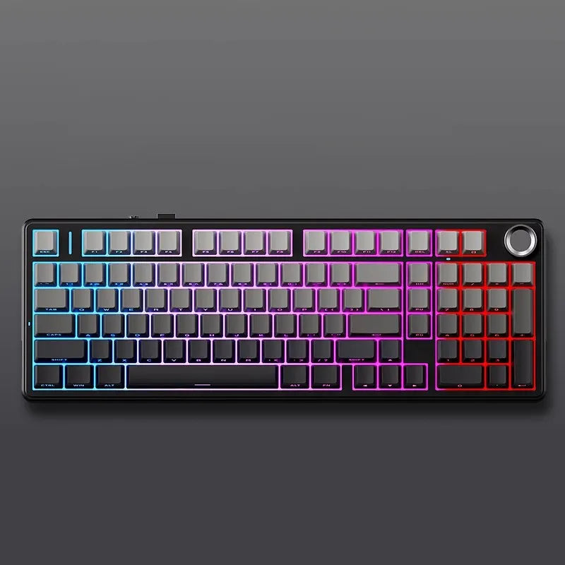 Latest release  AULA Tarantula F99 Pro custom mechanical keyboard side engraving