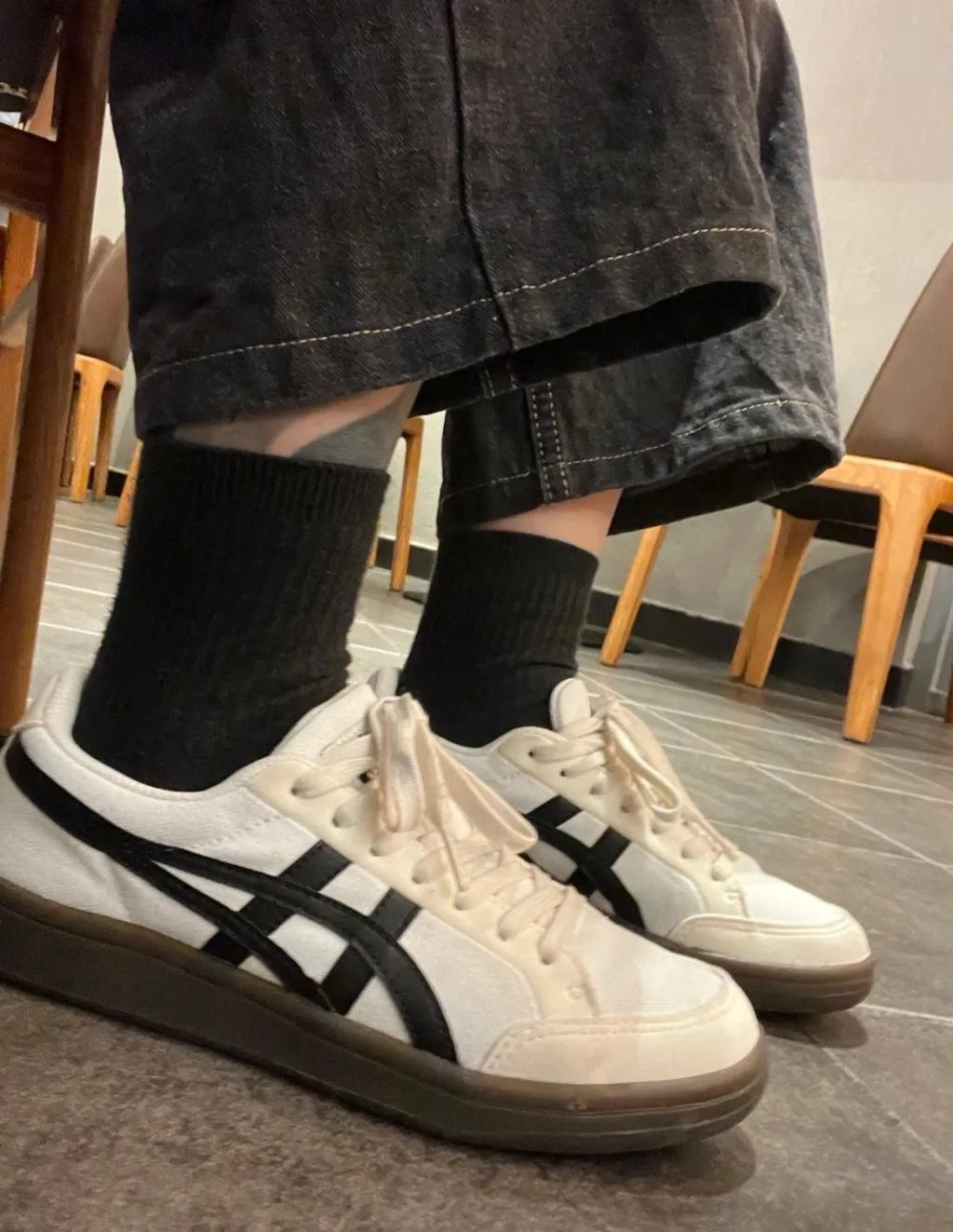 Onitsuka Tiger Advanti Advanti Vintage White Black 1183B799-101