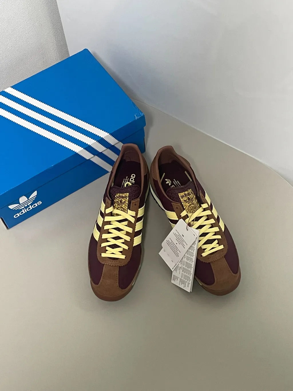 Adidas SL 72 OG Maroon Almost Yellow IE3425