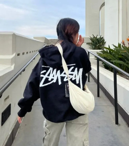 Stussy Basic Logo Zip Hoodie (Unisex)