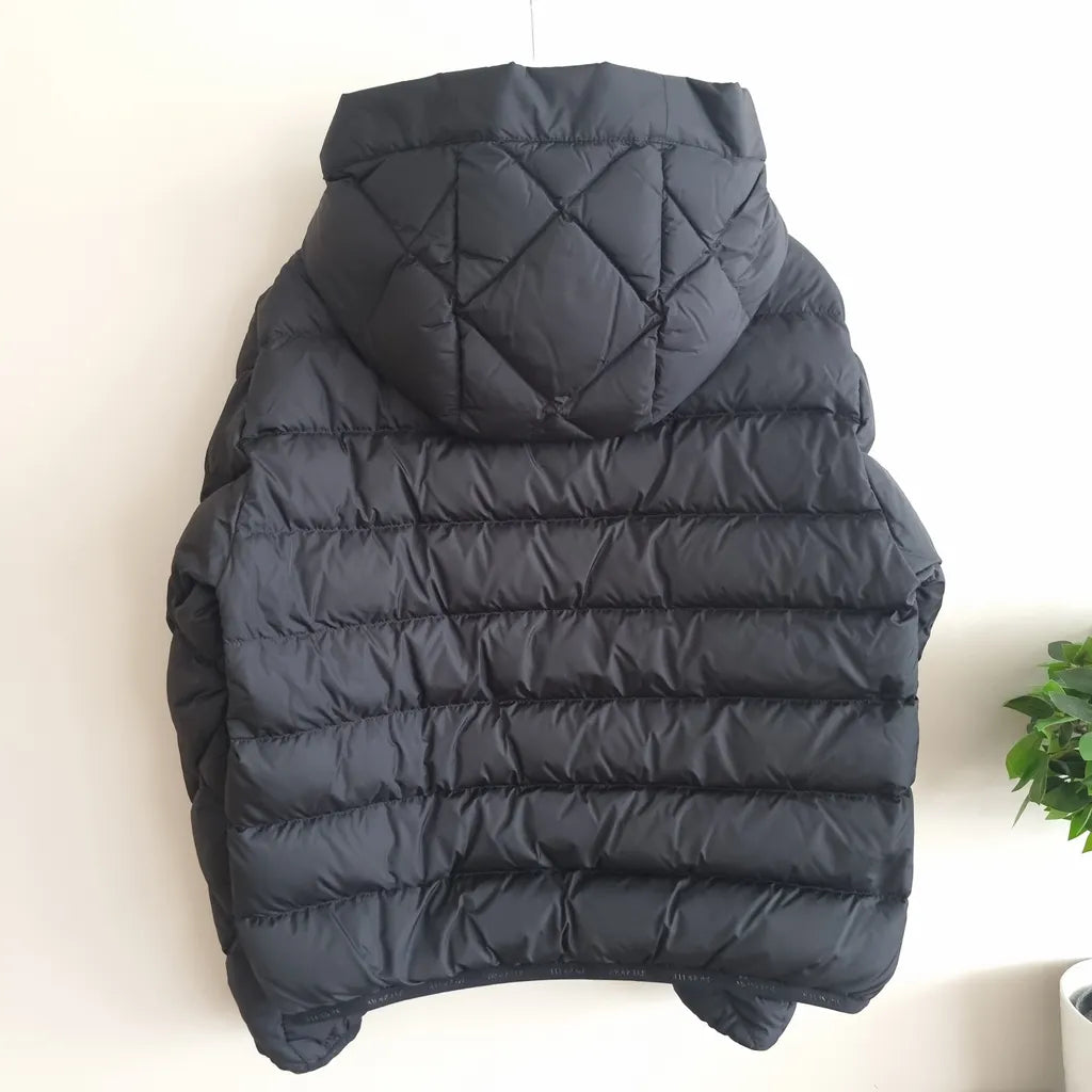 Moncler Arvouin Short Down Jacket Black