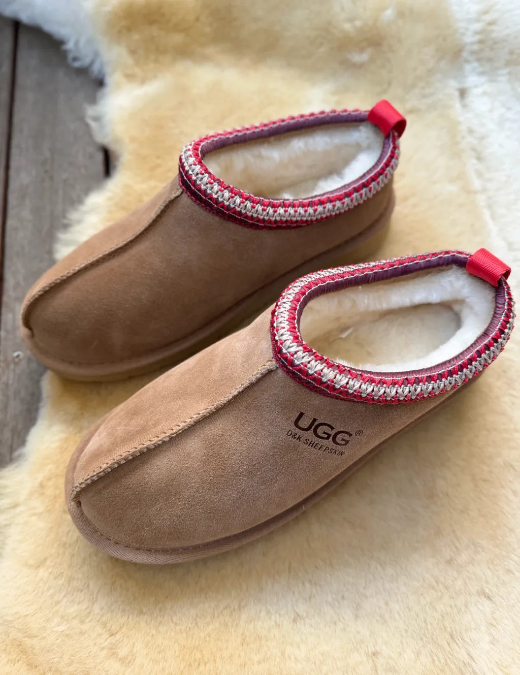 Australian UGG Tasman Unisex Sheepskin Slip-On UGG Slippers