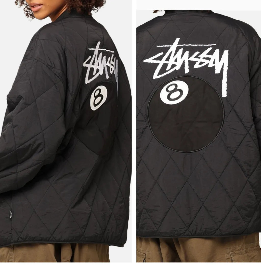 Stussy Women’s 8-Ball Quilted Jacket