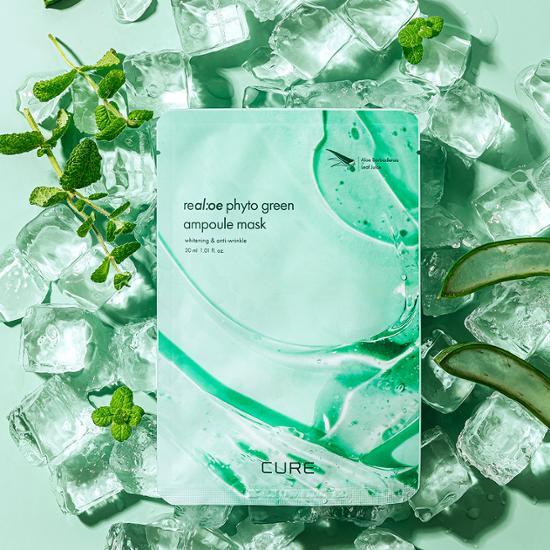 CURE Phyto Green Ampoule Mask 1 Sheet