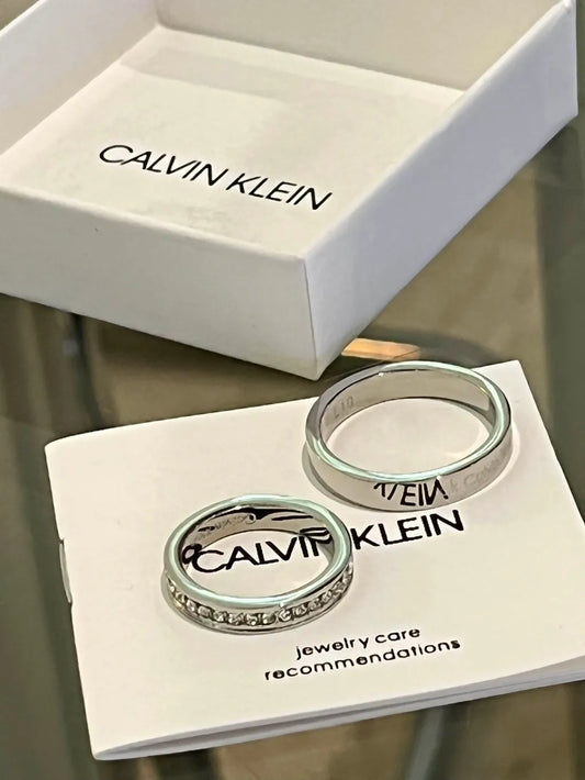 CK Calvin Klein ring  / Recommended for those who are sincere in love