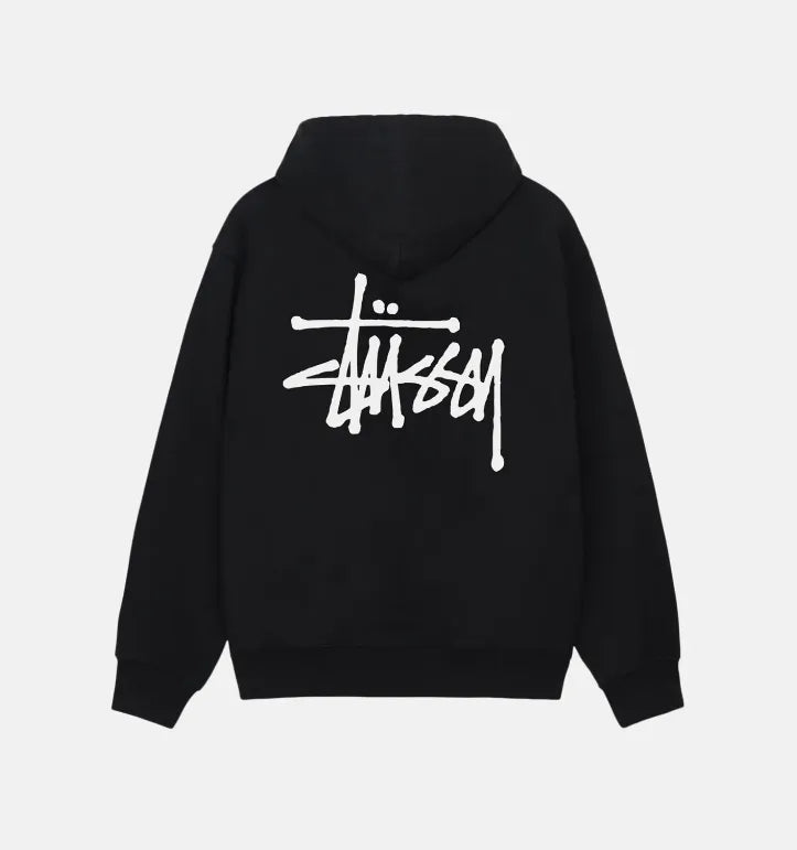 Stussy Basic Logo Zip Hoodie (Unisex)