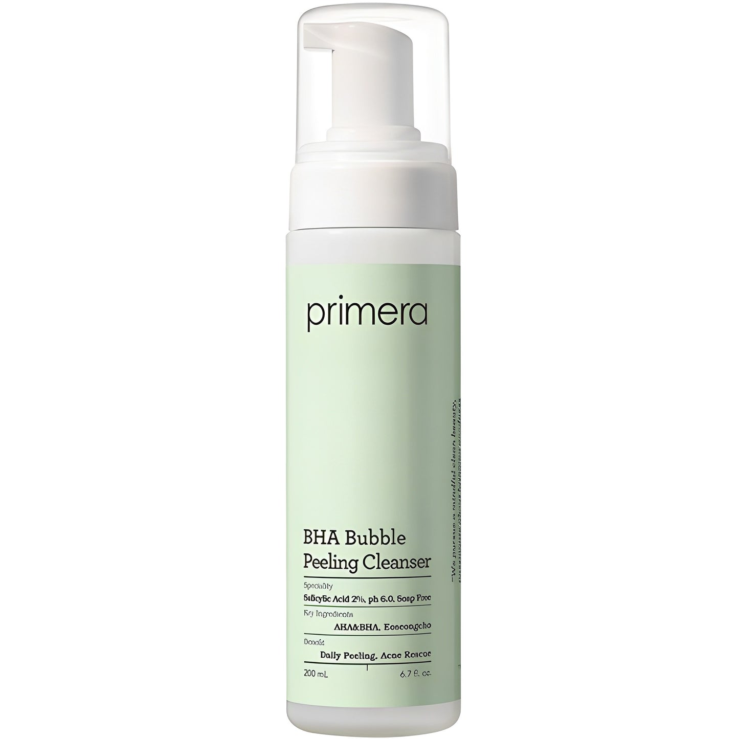 Primera BHA Bubble Peeling Cleanser