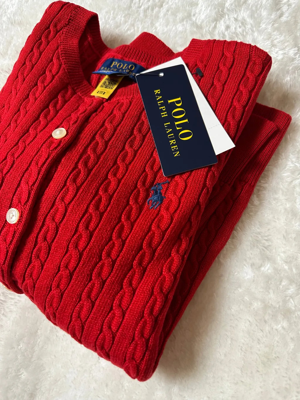 Polo Ralph Lauren Girls Cable Knit Sweater & Cardigan