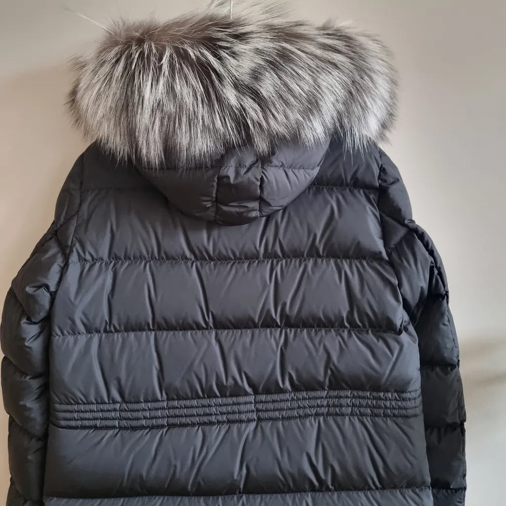 [24/25FW All-Inclusive Price] Moncler Aphroti Long Down Jacket with Lamb Fur (2 Colors)