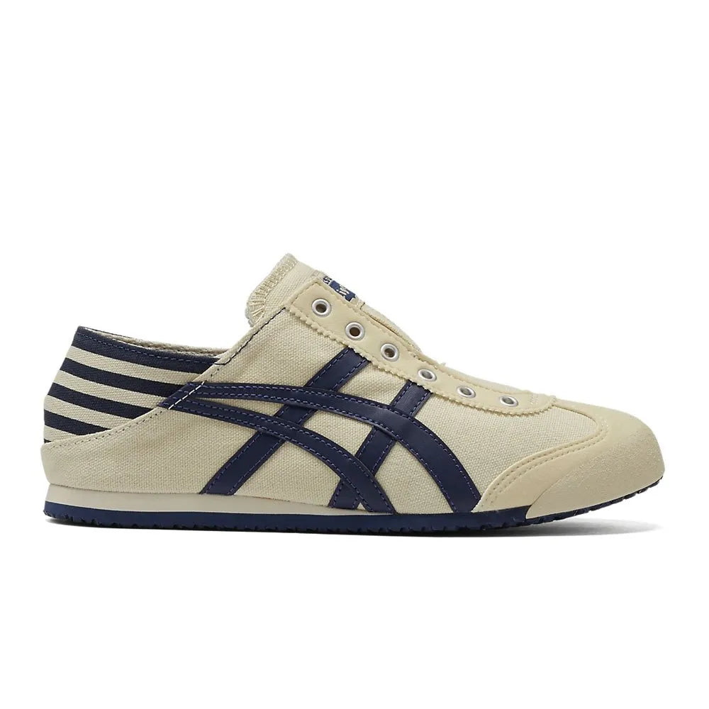 Onitsuka Tiger Mexico 66 Paraty Mule Sneakers Natural Navy 1183C233-250