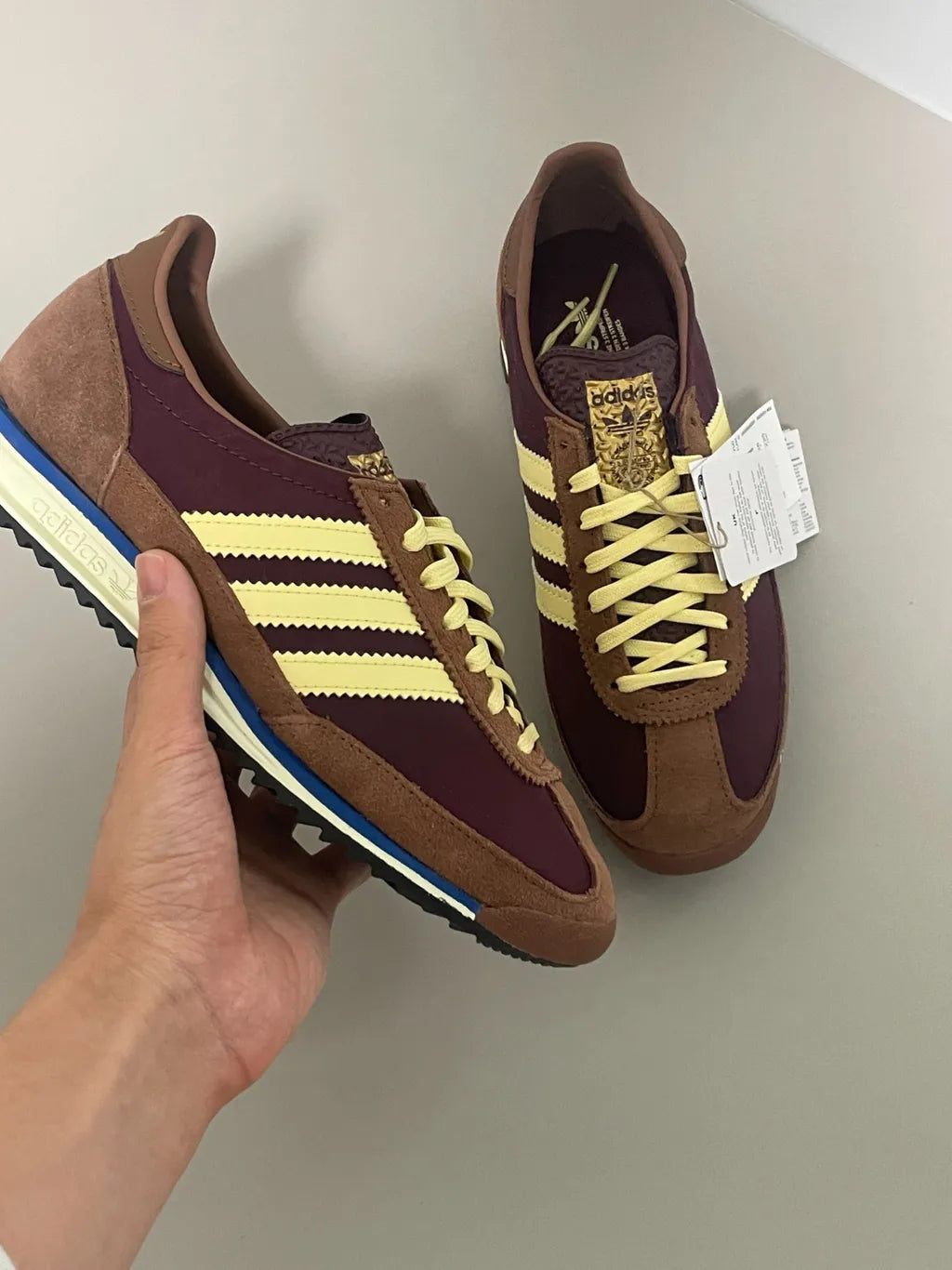 Adidas SL 72 OG Maroon Almost Yellow IE3425