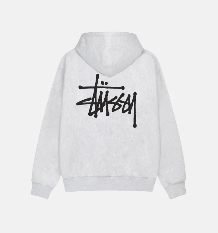 Stussy Basic Logo Zip Hoodie (Unisex)