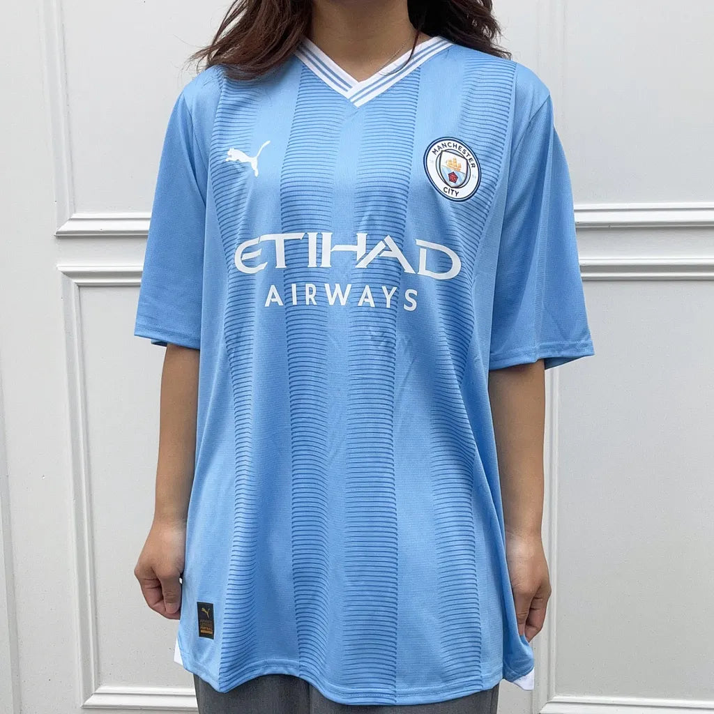 Puma Puma Manchester City Manchester City 23/24 home jersey soccer uniform 770438 MANCITY