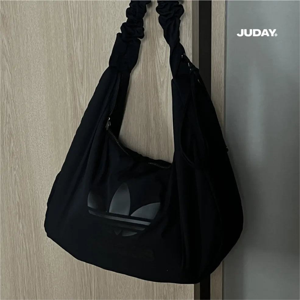 Adidas Tote Shoulder Shirring Bag Big