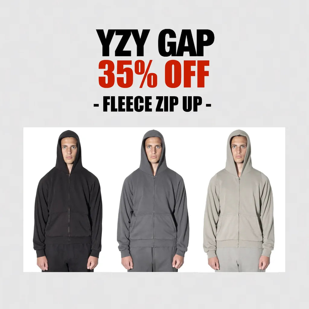 Easy Gap YZY x GAP hooded zip-up 3 colors