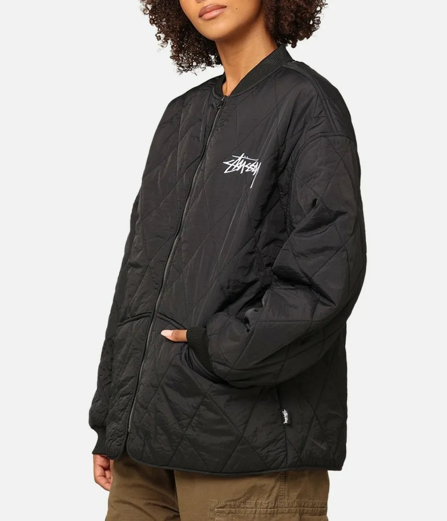 Stussy Women’s 8-Ball Quilted Jacket