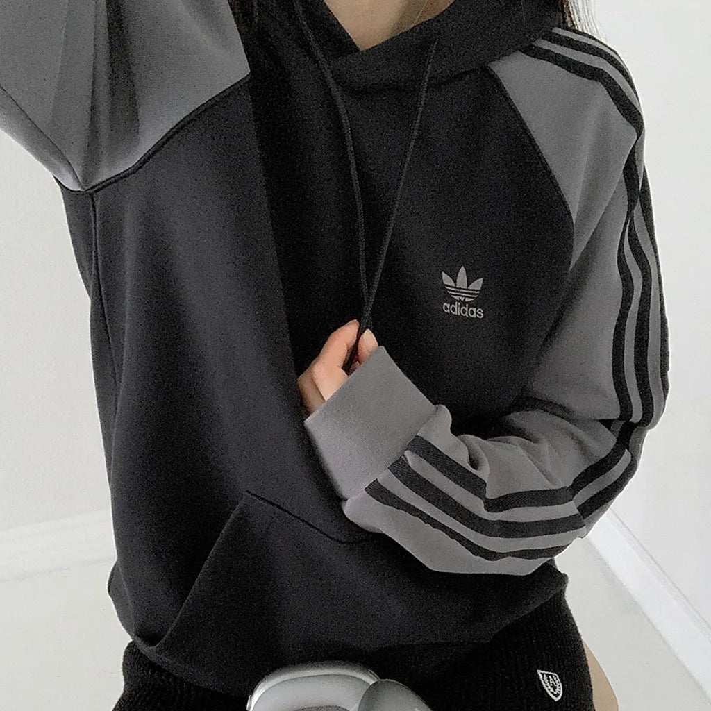 Adidas Unisex Regular Fit Originals SST Charcoal Hoodie