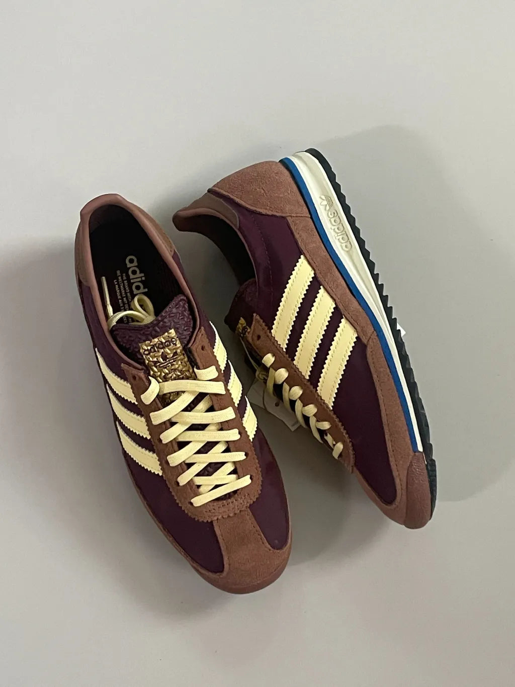 Adidas SL 72 OG Maroon Almost Yellow IE3425