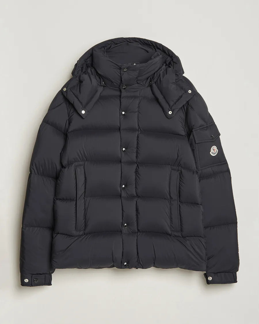 [24FW New Arrival] Moncler Vezir Short Down Jacket Padding Black